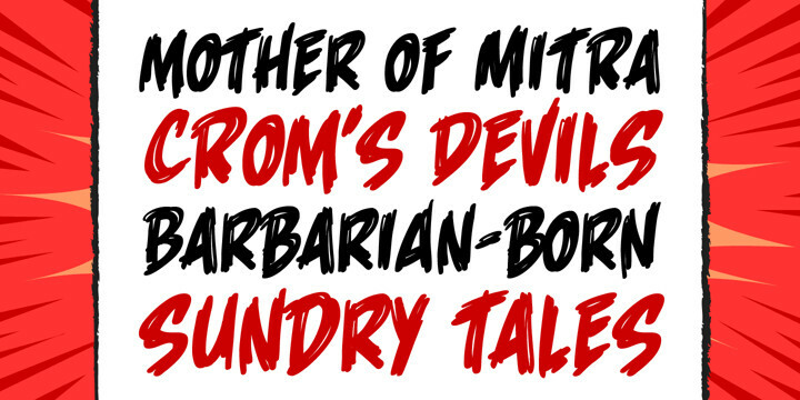 Savage Sword Font Family