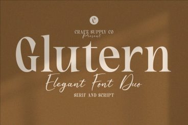 Glutern Font