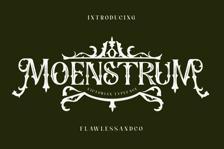 Moenstrum Font