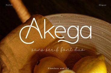 Akega Duo Font