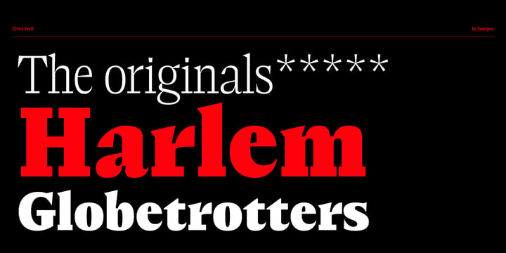 Elvira Serif Font Family Elvira Serif Font Family