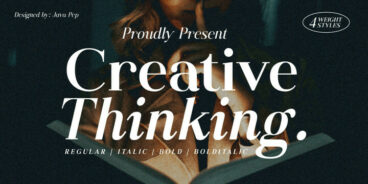 Creative Thinking Font Family