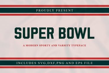 Super Bowl Font