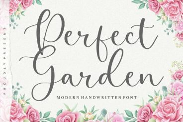 Perfect Garden Script Font