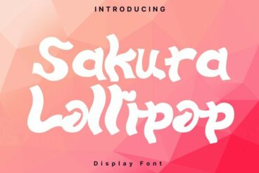 Sakura Lollipop Font
