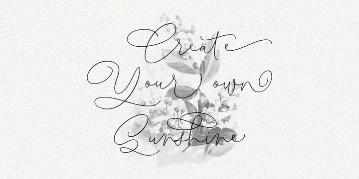Dear Gray Font