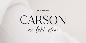 Carson Font Family
