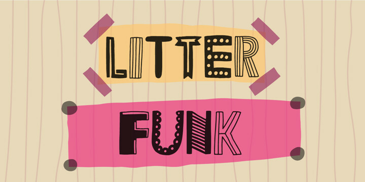 Litter Funk Font - Free Font