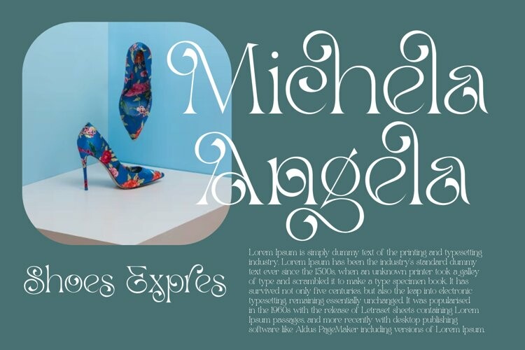 Belgian stylish modern serif