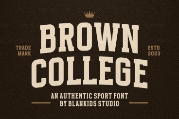 Brown College Font