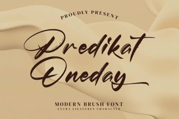 Predikat Oneday Font