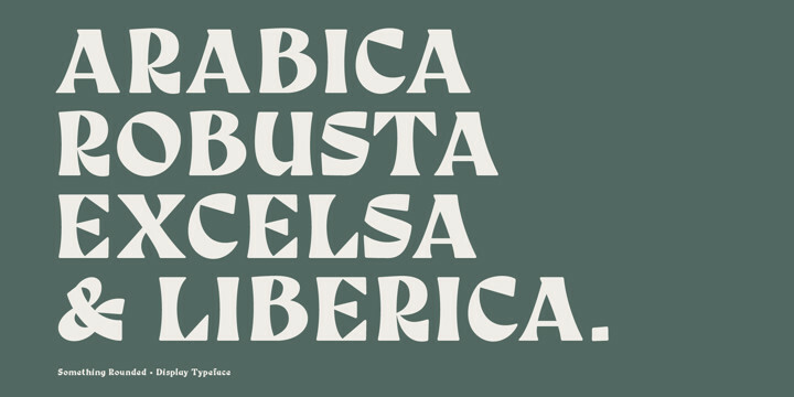 Something Rounded Font Family