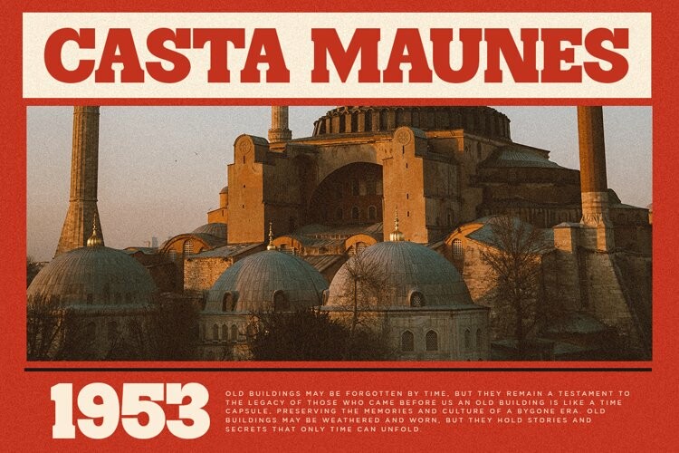 Catesoge | Retro Slab Font Catesoge | Retro Slab Font