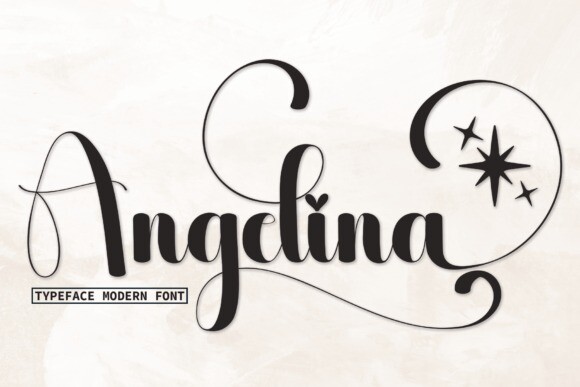 Angelina Script Font - Free Font