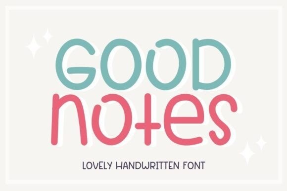 Good Notes Font - Free Font