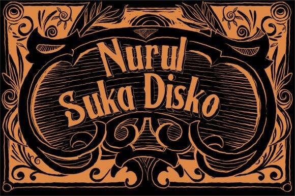 Nurul Suka Disko Font - Free Font