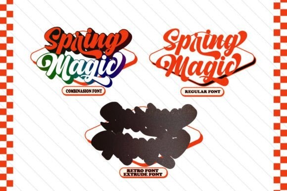 Spring Magic Font - Free Font