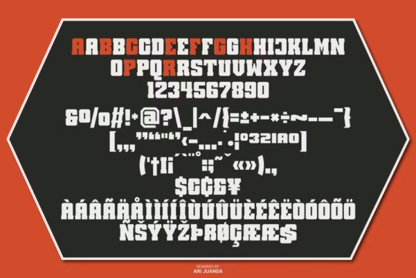 Black Engine Font - Free Font