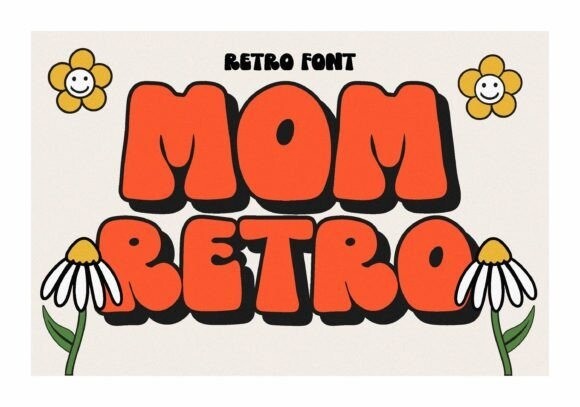 Mom Retro Font - Free Font