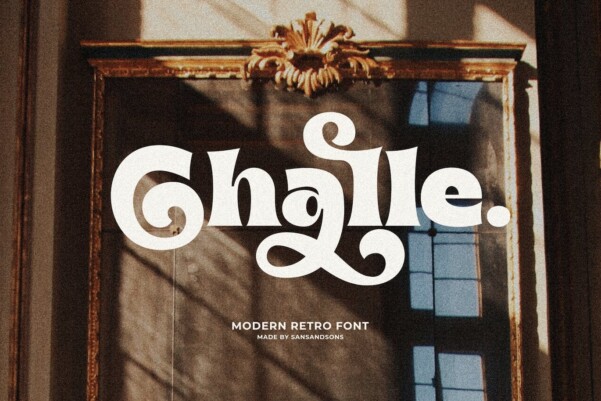 Chagall Font Challe Font - Free Font