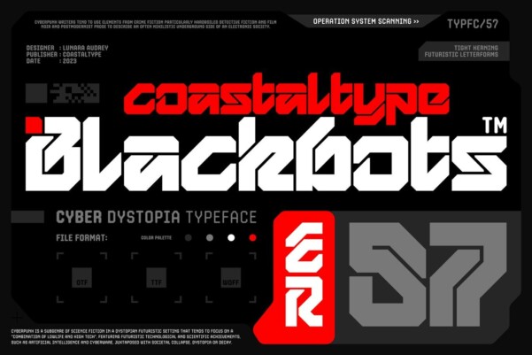 Bot Neue Font Blackbots Font - Free Font