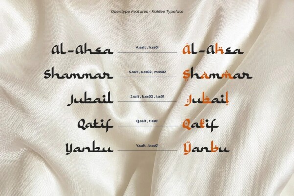 Kahfee Font - Free Font
