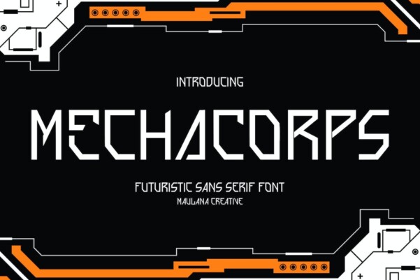 Mecha Corps Font - Free Font