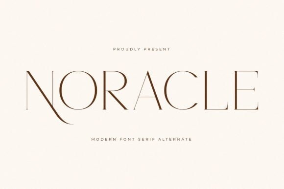 Noracle Font - Free Font