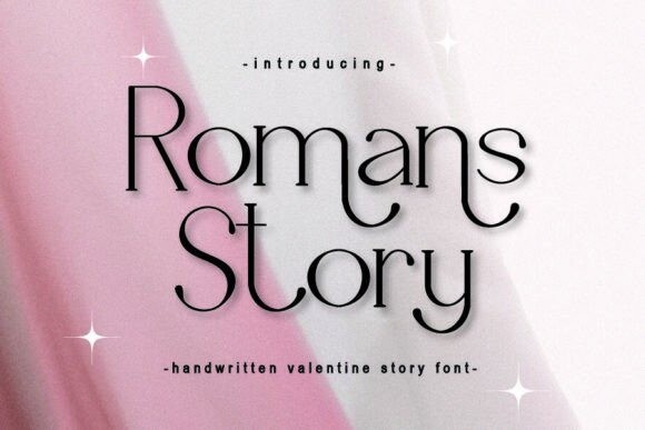 Romans Story Typeface Free Font