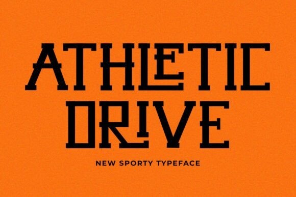 Athletic Drive Font - Free Font