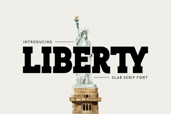 Liberty Slab Font - Free Font