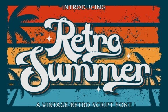 Retro Summer Script Font - Free Font