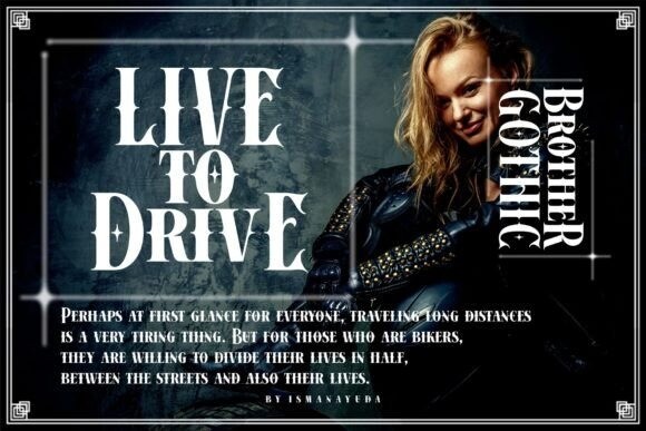 Brother Gothic Font Free Font