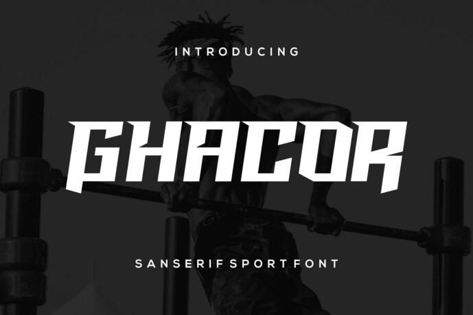 Ghacor Font - Free Font
