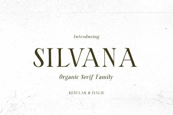 Silvana Font - Free Font