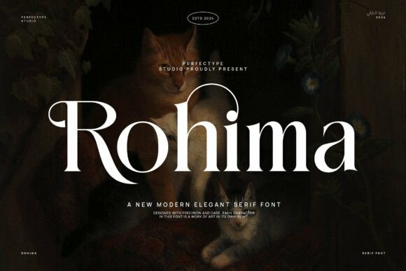 Rohima R Rohima Font - Free Font