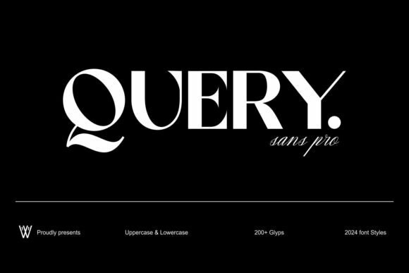 Query Font - Free Font