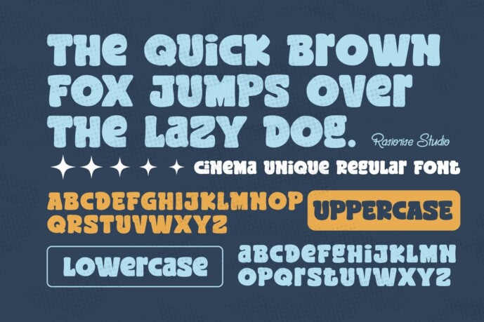 Cinema Unique Font - Free Font