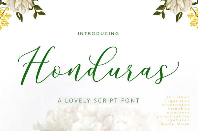 Honduras Font - Free Font