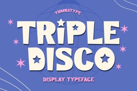 Triple Disco Font - Free Font