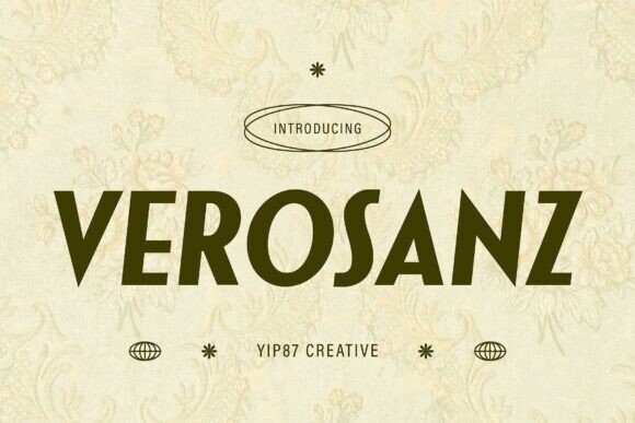 Versan Text Verosanz Font - Free Font