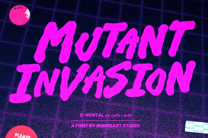 X-Rental Font - Free Font