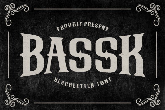 Bassk Font - Free Font