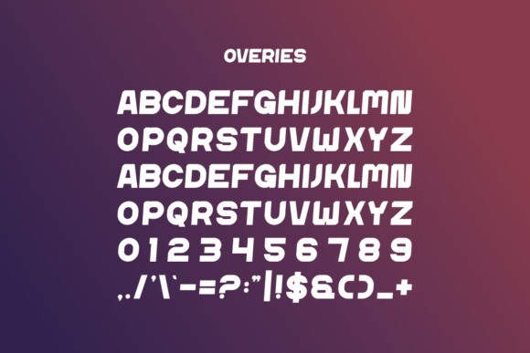 Overies Font - Free Font