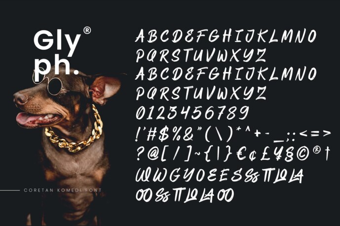 Coretan Komedi Font - Free Font