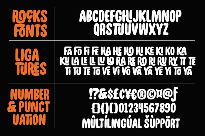 Rocks Font - Free Font