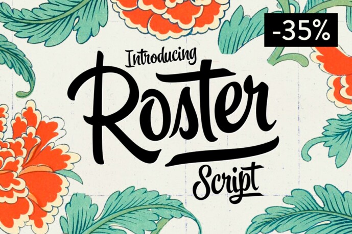 Roster Script Font - Free Font