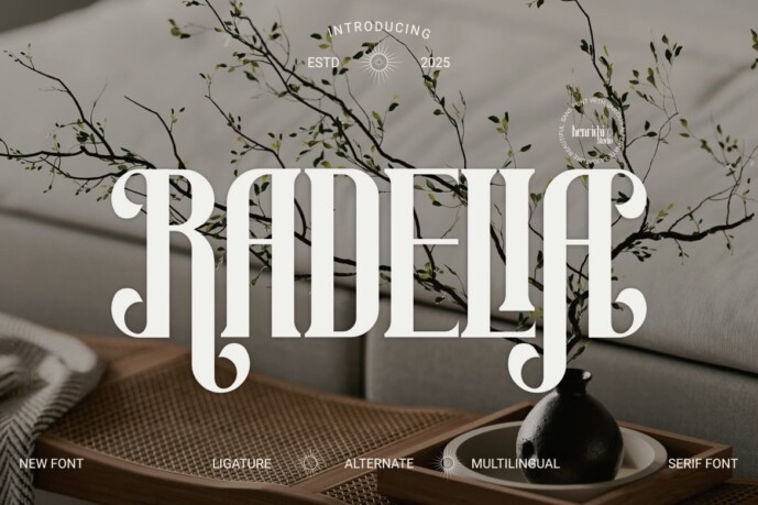 Radelia Font - Free Font