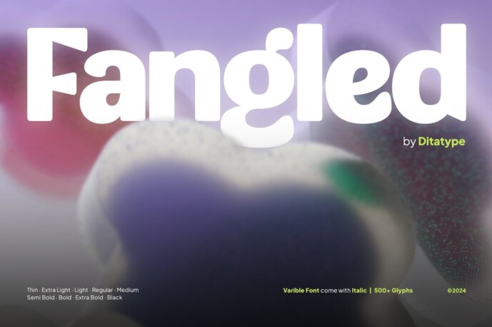 Fangled Fangled Font - Free Font