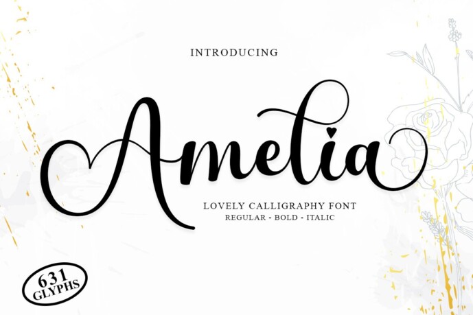 Amelia Font - Free Font